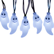 Solar Powered LED Halloween Ghost Decorative String Lights_2
