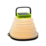 Dual Powered Foldable Rechargeable Solar LED Lamp_0