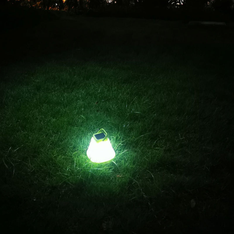 Dual Powered Foldable Rechargeable Solar LED Lamp_1