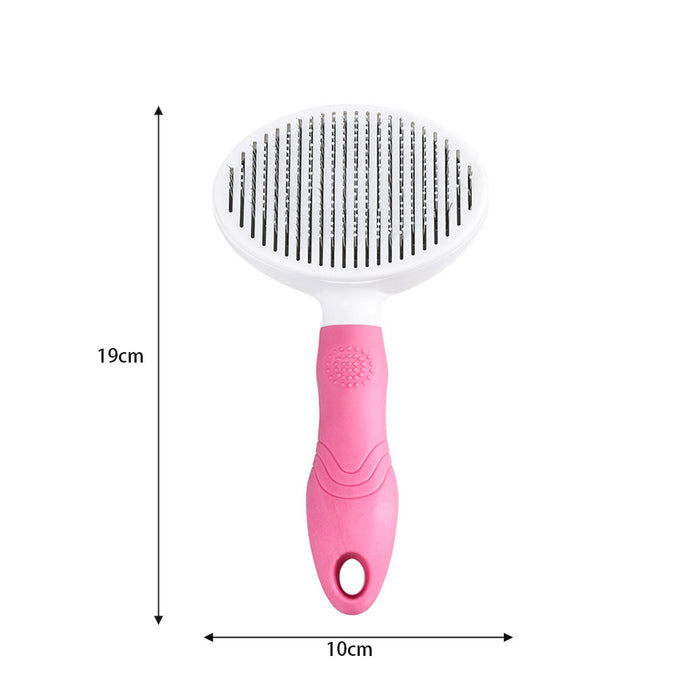 Self-Cleaning Easy-to-Use Gentle Pet Grooming Brush_3