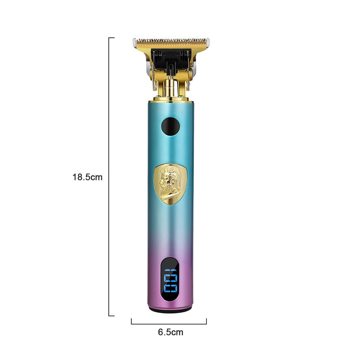 USB Rechargeable Electric Hair Trimmer with LCD Display_2