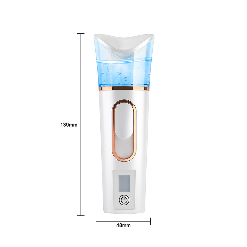 USB Charging Portable Facial Mist Sprayer with Skin Analyzer_4