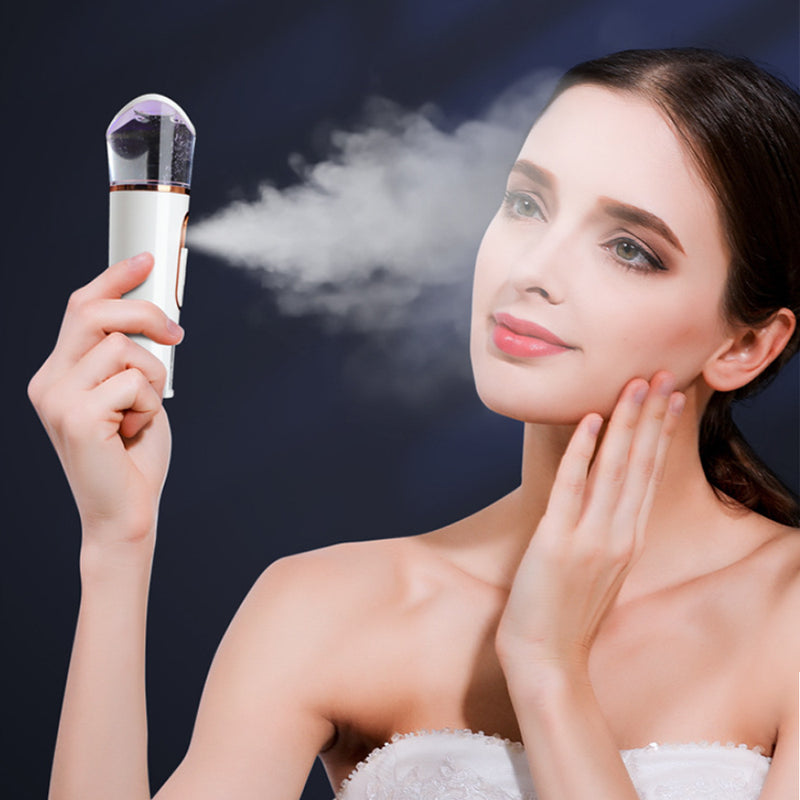 USB Charging Portable Facial Mist Sprayer with Skin Analyzer_6