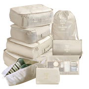 9 PCs Premium Travel Organizer Storage Bags_2