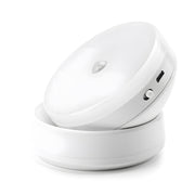 USB Rechargeable Motion Sensor 360° Rotating LED Lamp_1