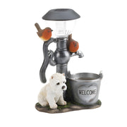 Solar Outdoor Animal Garden Backyard Decorative Statue_2
