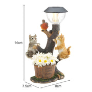 Solar Outdoor Animal Garden Backyard Decorative Statue_6