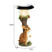 Solar Outdoor Animal Garden Backyard Decorative Statue_7