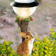 Solar Outdoor Animal Garden Backyard Decorative Statue_9