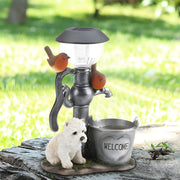 Solar Outdoor Animal Garden Backyard Decorative Statue_1