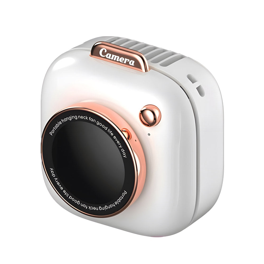 Camera Design Portable Mini Clip on Neck Fan - USB Charging — Bostin Life