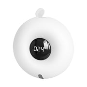 USB Charging Wall Mounted Doughnut Shape Soap Dispenser_2