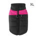 Warm Up Zip Up Padded Dog Jacket with Dual Ring Leash_7