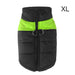 Warm Up Zip Up Padded Dog Jacket with Dual Ring Leash_8