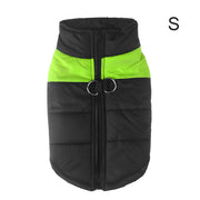 Warm Up Zip Up Padded Dog Jacket with Dual Ring Leash_44