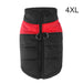 Warm Up Zip Up Padded Dog Jacket with Dual Ring Leash_19