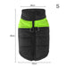 Warm Up Zip Up Padded Dog Jacket with Dual Ring Leash_37