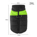 Warm Up Zip Up Padded Dog Jacket with Dual Ring Leash_41