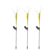 Solar Powered Outdoor Stake Straw Garden Lamp_6