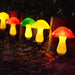 Solar Powered Decorative Outdoor Garden Mushroom Lights_5