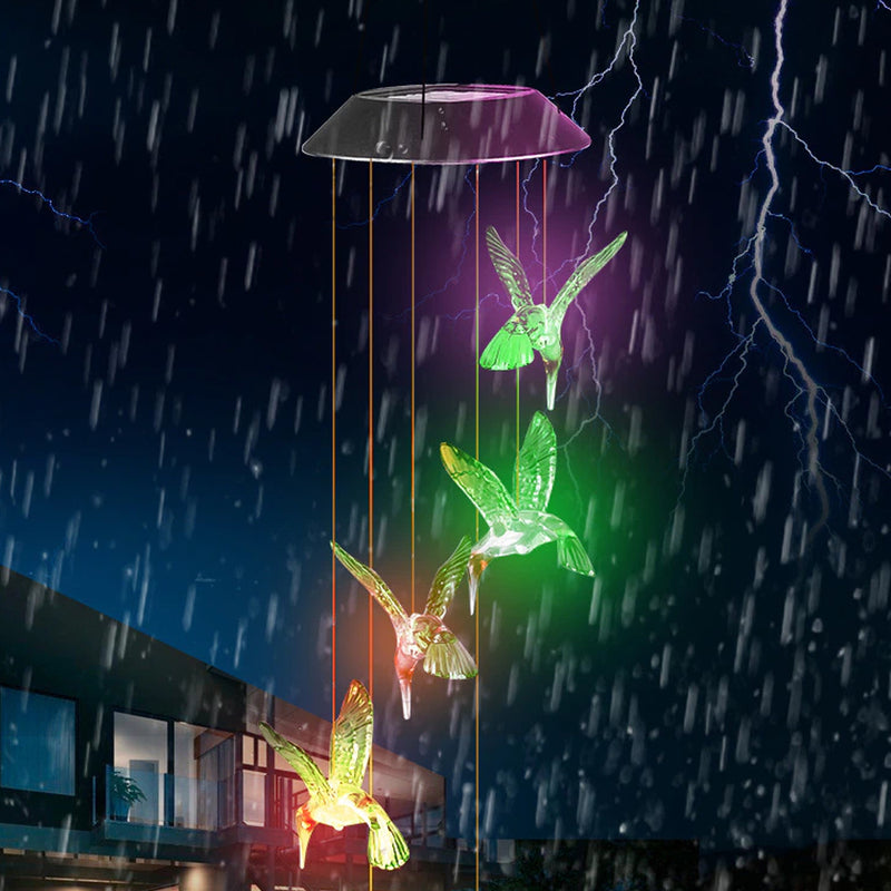 Solar Powered Outdoor Garden Decorative Wind Chime_9