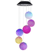 Solar Powered Outdoor Garden Decorative Wind Chime_1