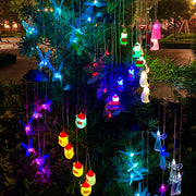 Solar Powered Outdoor Garden Decorative Wind Chime_4