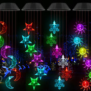 Solar Powered Outdoor Garden Decorative Wind Chime_6