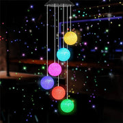Solar Powered Outdoor Garden Decorative Wind Chime_7