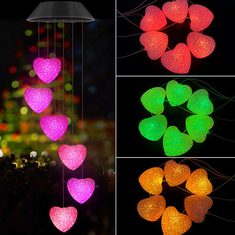 Solar Powered Outdoor Garden Decorative Wind Chime_18