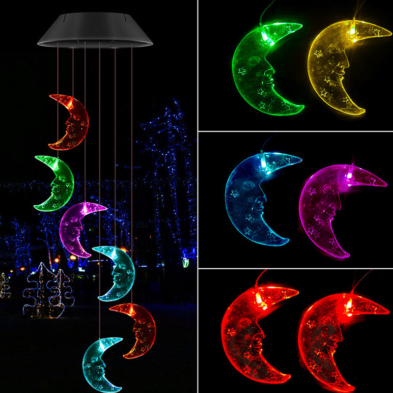 Solar Powered Outdoor Garden Decorative Wind Chime_19