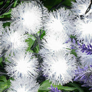 Solar Powered LED Dandelion Flower Pompom Lights_10