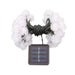 Solar Powered LED Dandelion Flower Pompom Lights_2