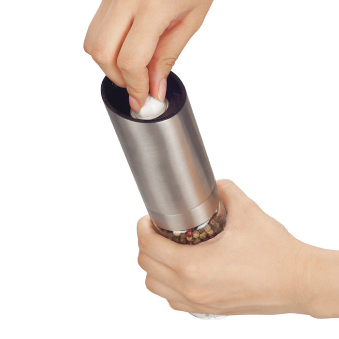 USB Rechargeable Salt and Pepper Spice Grinder Kitchen Tool_11