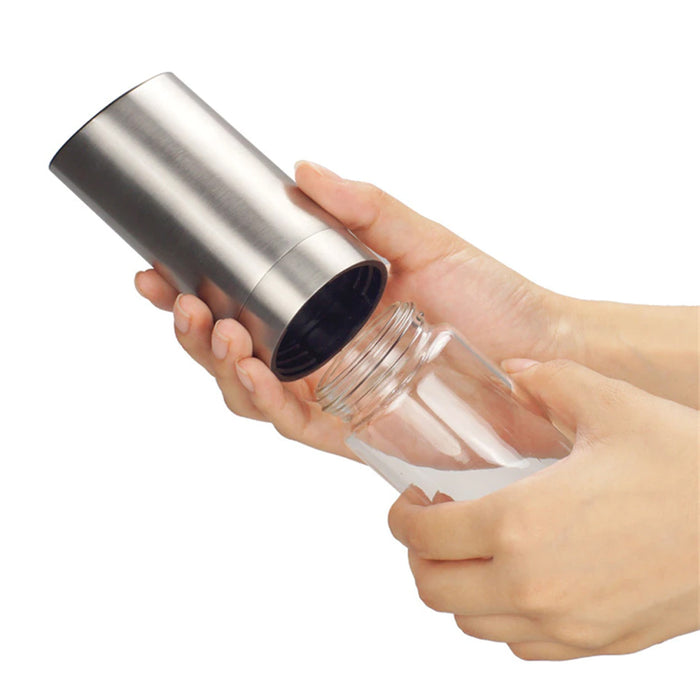 USB Rechargeable Salt and Pepper Spice Grinder Kitchen Tool_10