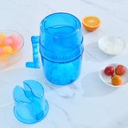 Portable Manual Hand Cranking Snow Cone Making Machine_10