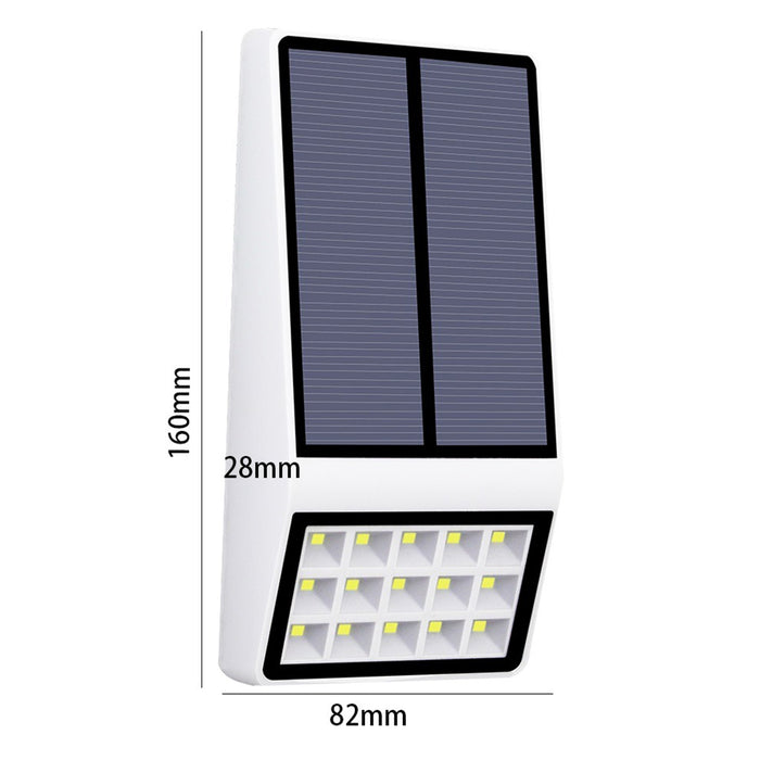 15 LED Solar Induction Outdoor Night Lamp Deck Light_8