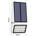 15 LED Solar Induction Outdoor Night Lamp Deck Light_8