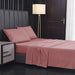 Set of 3/4 Extra Soft Cooling Bed Sheet with Pillow Cases_19