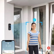 USB Rechargeable Wireless Smart Wi-Fi Video Doorbell_1