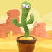 USB Charging Singing and Dancing Children’s Toy Cactus_7
