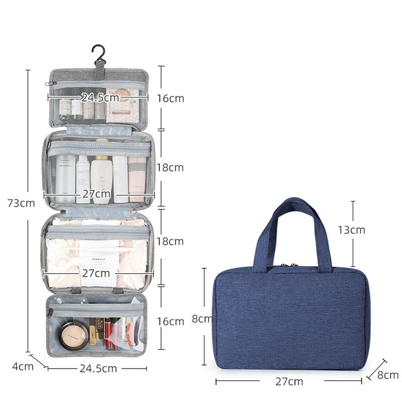 Large Capacity Foldable Travel Makeup Toiletry Organizer_12