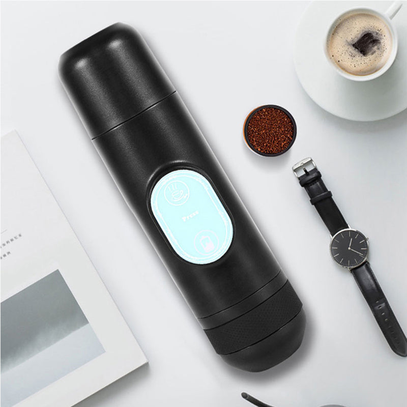 USB Charging Portable Powder and Capsule Coffee Maker_6