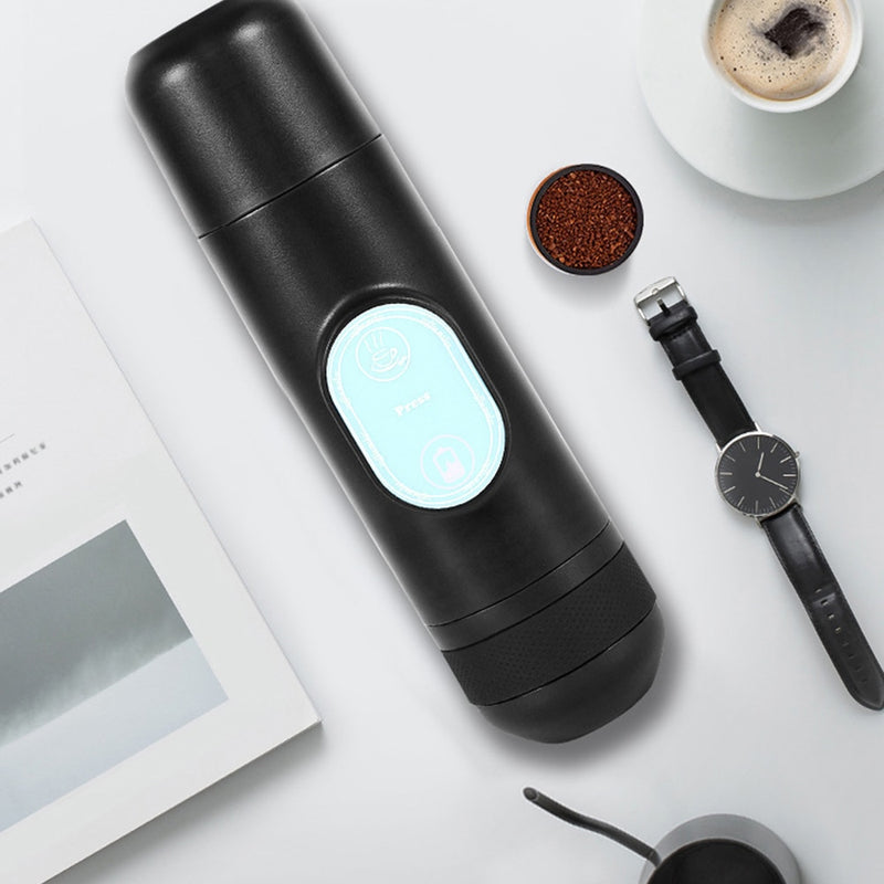USB Charging Portable Powder and Capsule Coffee Maker_10
