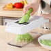 4 Blades Pro Vegetable Slicer and Dicer with Container_1