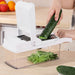 4 Blades Pro Vegetable Slicer and Dicer with Container_2