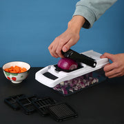 4 Blades Pro Vegetable Slicer and Dicer with Container_15