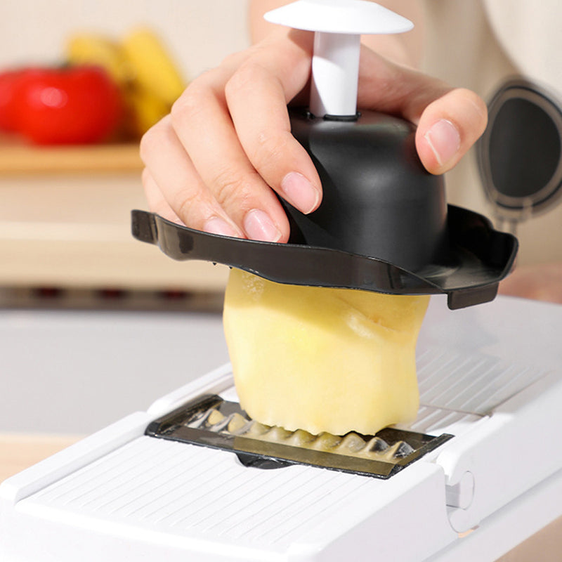 4 Blades Pro Vegetable Slicer and Dicer with Container_17