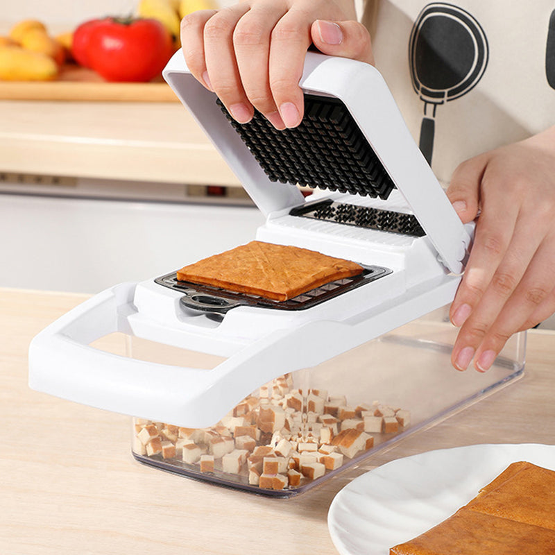 4 Blades Pro Vegetable Slicer and Dicer with Container_18