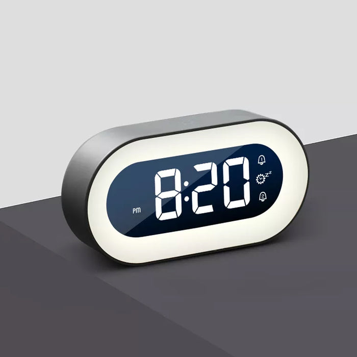 USB Charging LED Night Lamp and Digital Alarm Clock_15